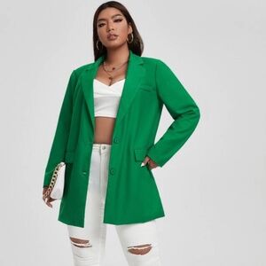 Green blazer